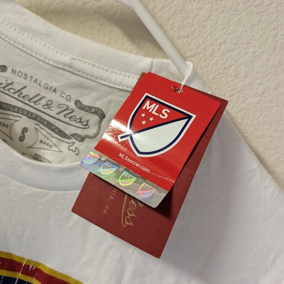 MLS Authentic Mitchell & Ness Real Salt Lake Soccer Shirt New With Tag NWT Small - Picture 4 of 7